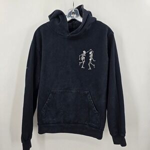 ApeFest 2022 NYC Event Hoodie Black Skeleton Graphic Pier 17 Mens L Crypto